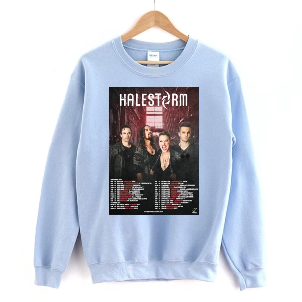 Tour 2018 Halestorm Limited Edition T-shirts
